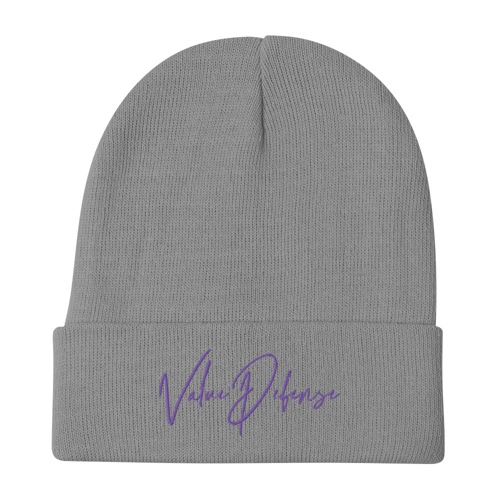 ValueDefense™ Coastal Embroidered Beanie