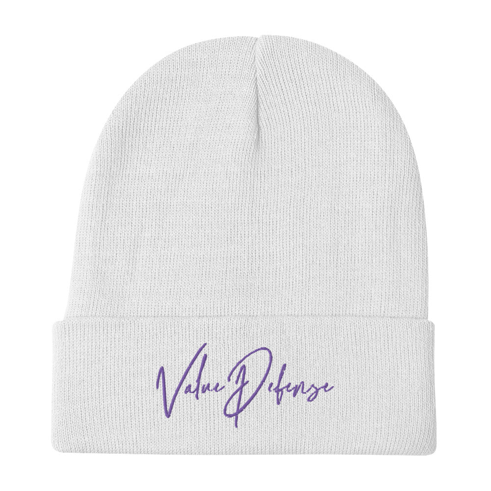 ValueDefense™ Coastal Embroidered Beanie