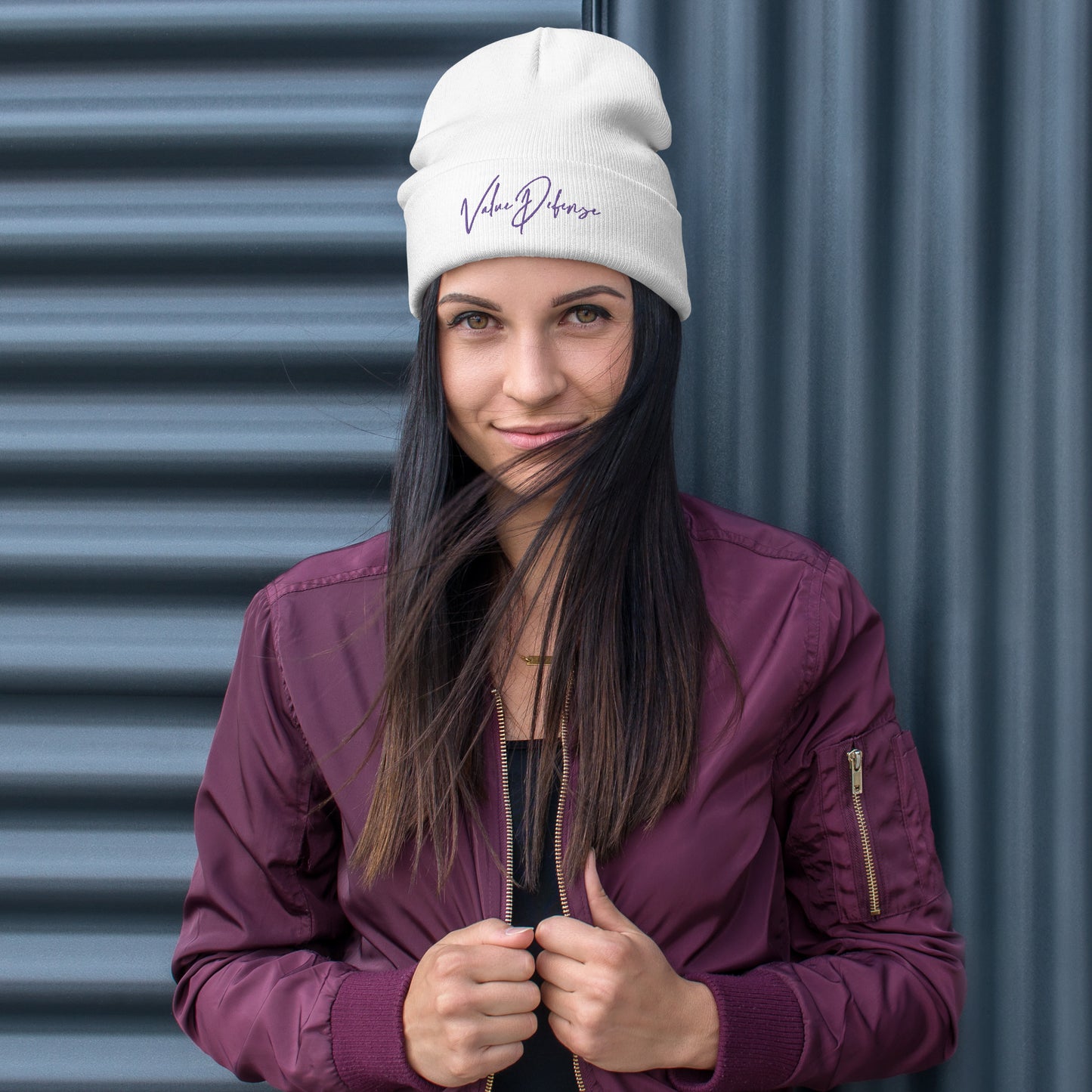 ValueDefense™ Coastal Embroidered Beanie